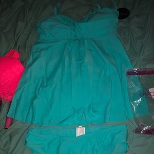 Two piece bathing suit